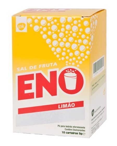 Eno Limao Cart Po Or 5 G X 10 pó eferv saq