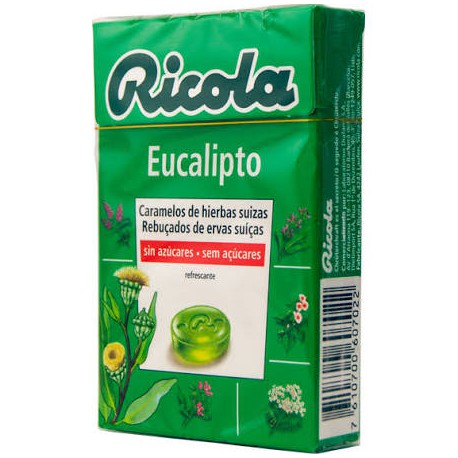 Ricola Reb S/ Eucalipto 50 G