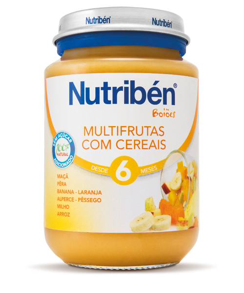 Nutriben Boiao Multifrutas Cereais 200g