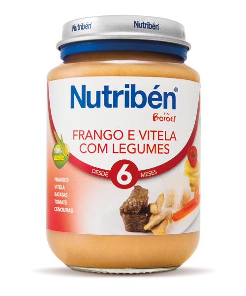 Nutriben Boiao Frango Vitela Leg 250g