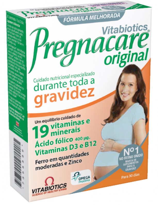 Pregnacare Comp Suplem Pre Natal X30 comps