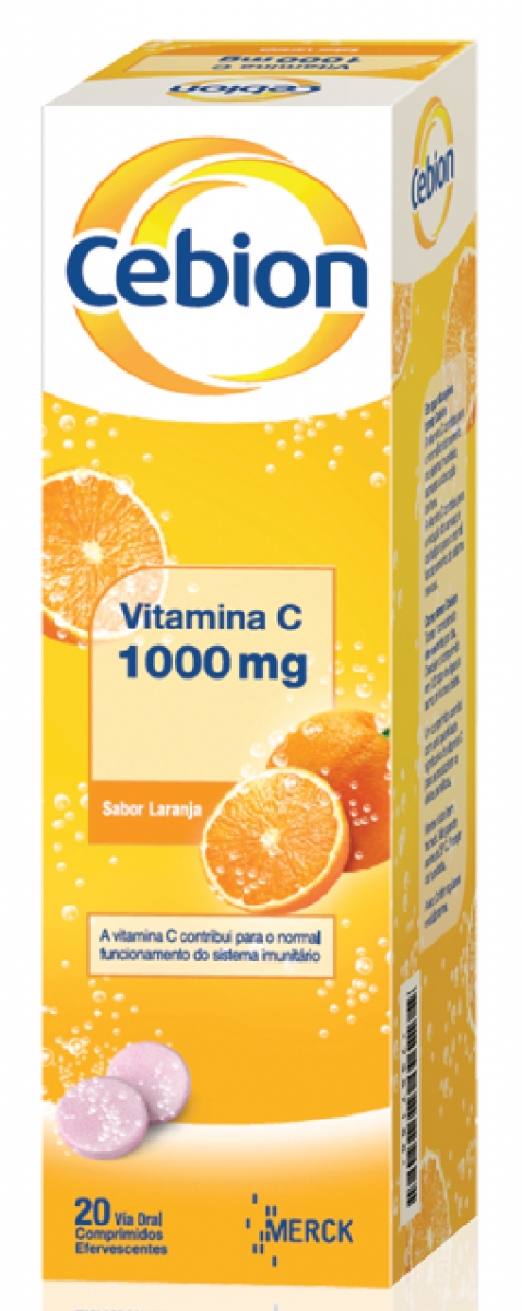 Cebion Comp Eferv Laranja X 20 comps eferv