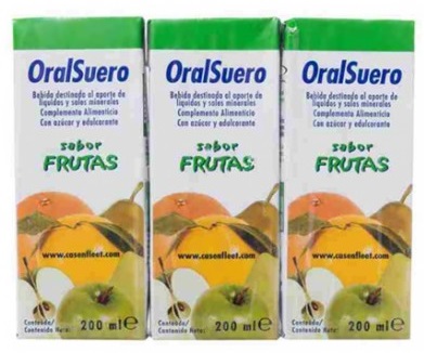 Oralsuero Sol Or 200ml X3 Frutas sol oral frasco mL