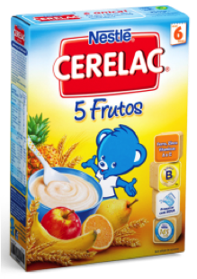 Cerelac Farinh La 5 Frutos 250 G