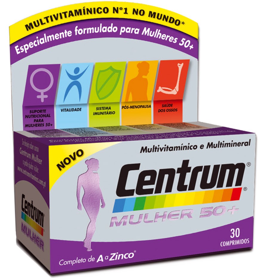 Centrum Mulher50+ Comp X 30 comps