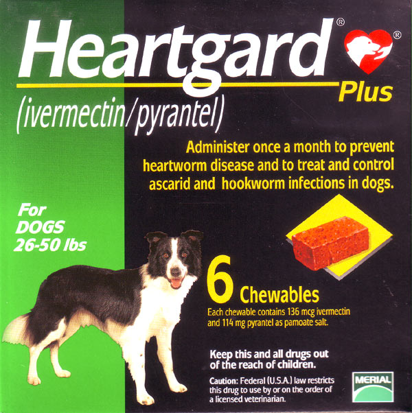 Heartgard 30 Plus Comp Cao 12-22kg X6