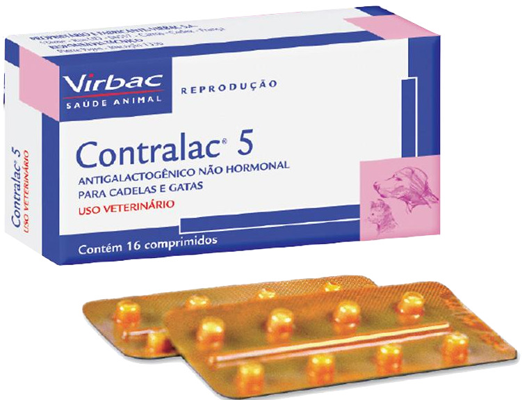 Contralac 5 Comp 0,5 Mg X 16 comp VET