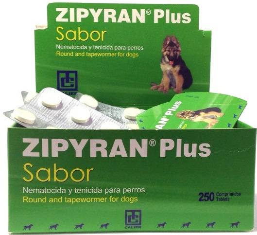 Zipyran Plus Comp X250 comp palatável
