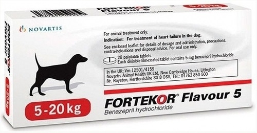 Fortekor Comp Palat 5mg X28 comp VET