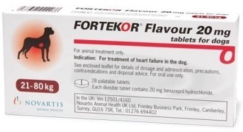 Fortekor Comp Palat 20mg X14 comp VET