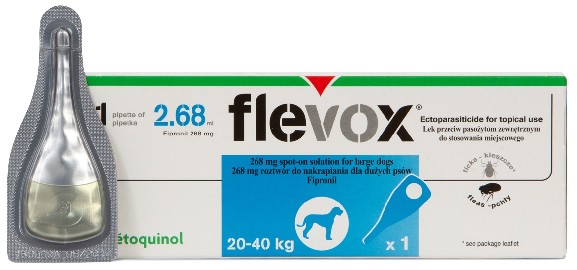 Flevox 268 Cao Sol Uncao 1 Pip X 2,68 Ml sol unção punctif VET