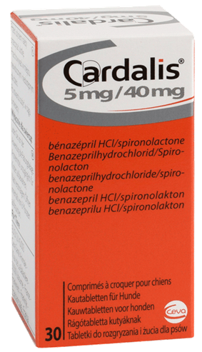 Cardalis Comp 5mg/40mg X30 Cao comp mast VET