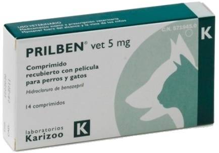 Prilben Comp 5mgx14 comp VET