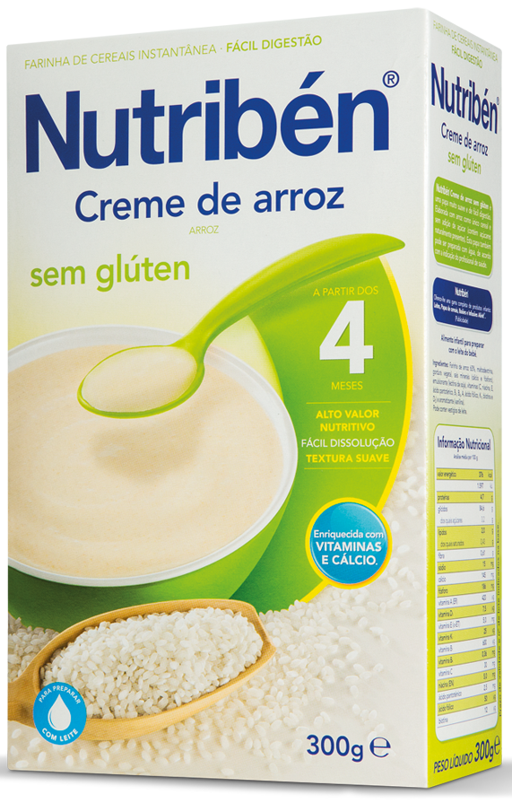 Nutriben Farinhas Creme Arroz 300g
