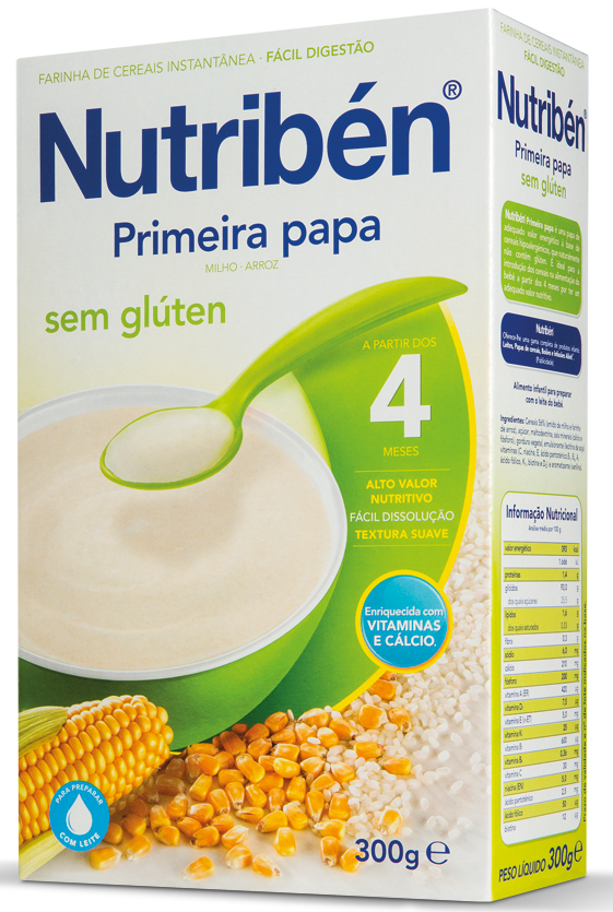 Nutriben Farinhas Primeira Papa S/Glut 300g