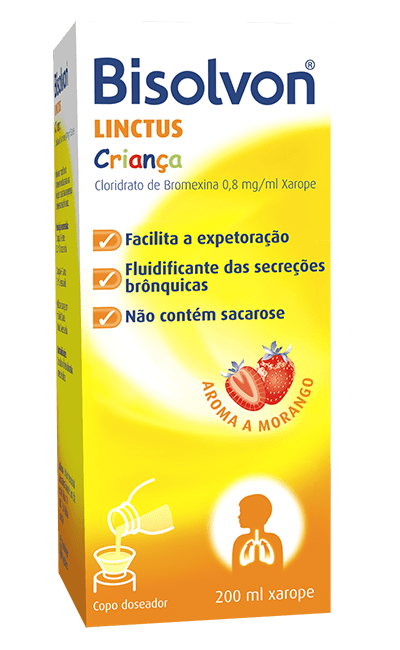 8283309 Bisolvon Linctus Criança, 0,8 mg/mL-200mL x 1 xar mL - Image 1