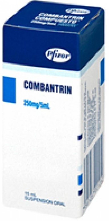 Combantrin, 50 mg/mL-15 mL x 1 susp oral medida