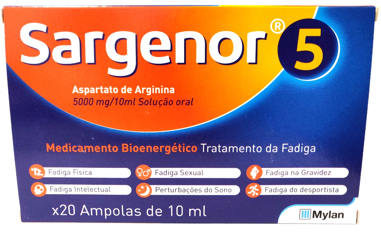 8347914 Sargenor 5, 5000 mg/10 mL x 20 amp beb - Image 1