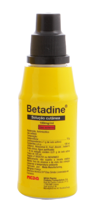 Betadine, 100 mg/mL-125mL x 1 sol cut