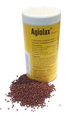 Agiolax, 250 g x 1 gran frasco chá