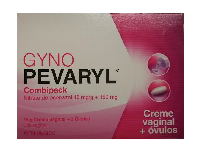 Gyno-Pevaryl Combipack (15g), 10mg/g + 150mg x 1 creme bisnaga + óvulo