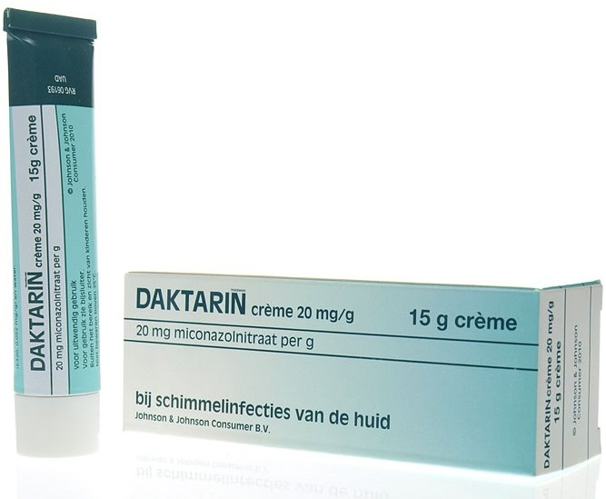 Daktarin, 20 mg/g-15 g x 1 creme bisnaga