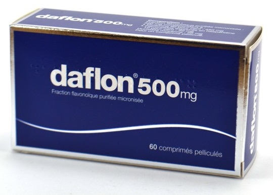 Daflon 500 mg x 60 comp rev