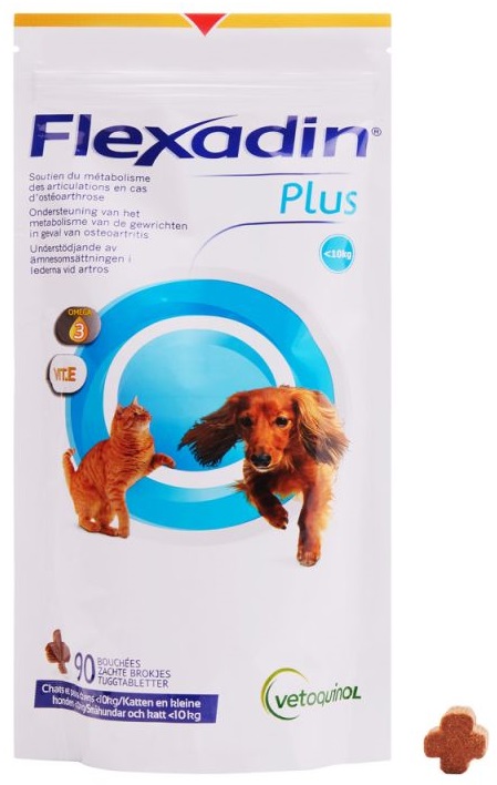 Flexadin Plus Cães Pequenos e Gatos 90 comp