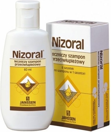 Nizoral, 20 mg/g-100 mL x 1 champô frasco