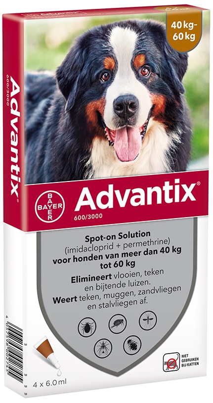 Advantix Cao 6ml x4 40-60kg VET