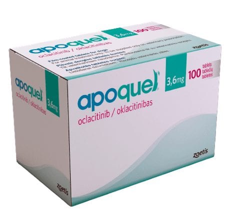 Apoquel Comp 3,6mg X100 Cao normais