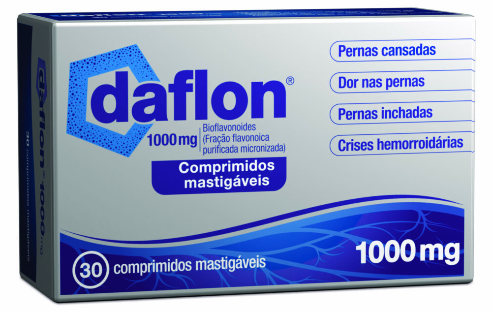 Daflon 1000mg 30 comp mastigavéis