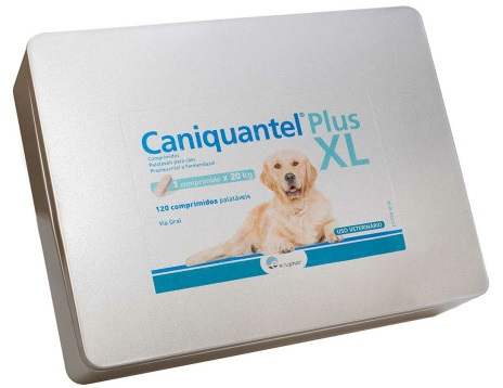 Caniquantel Plus XL X 120 comp palatável 01/2027