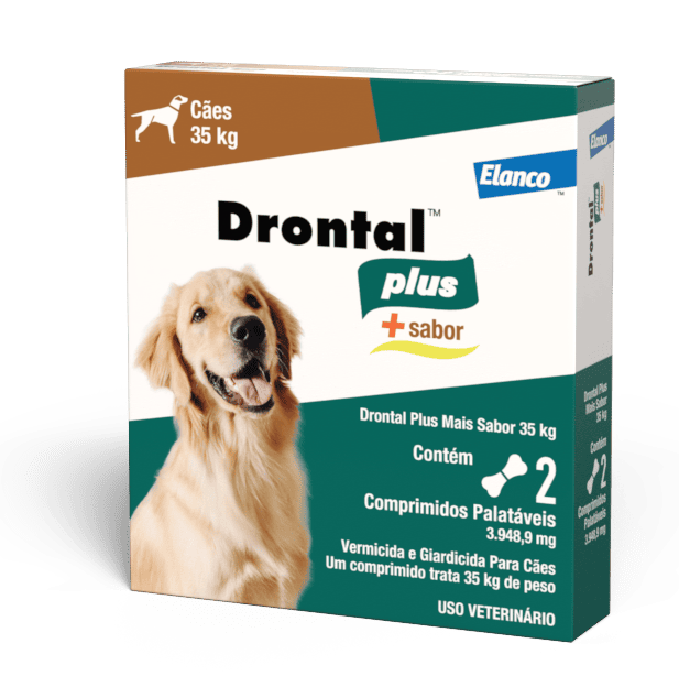 Drontal Plus Xl Comp Cao 35kg X2 comp VET