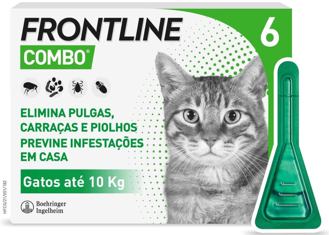 FRONTLINE-COMBO-Gato-Pack6-3661103072966 Frontline Combo Gato 0,5 Ml X 6 Pipetas - Image 1