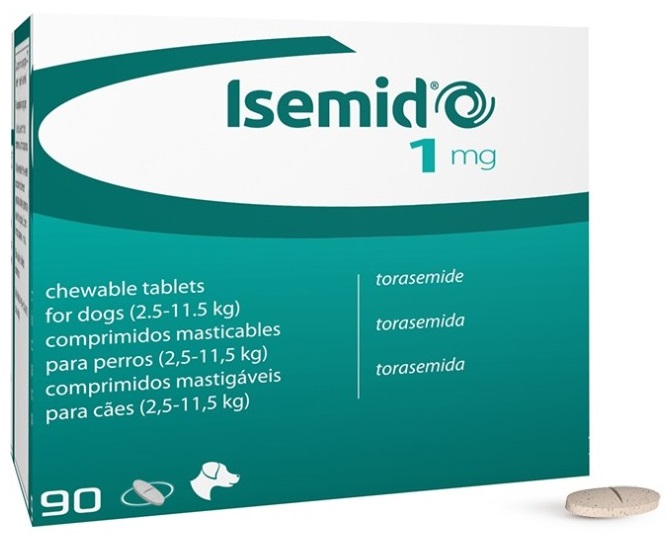 Isemid 1mg 2.5kg até 11.5kg 90comp