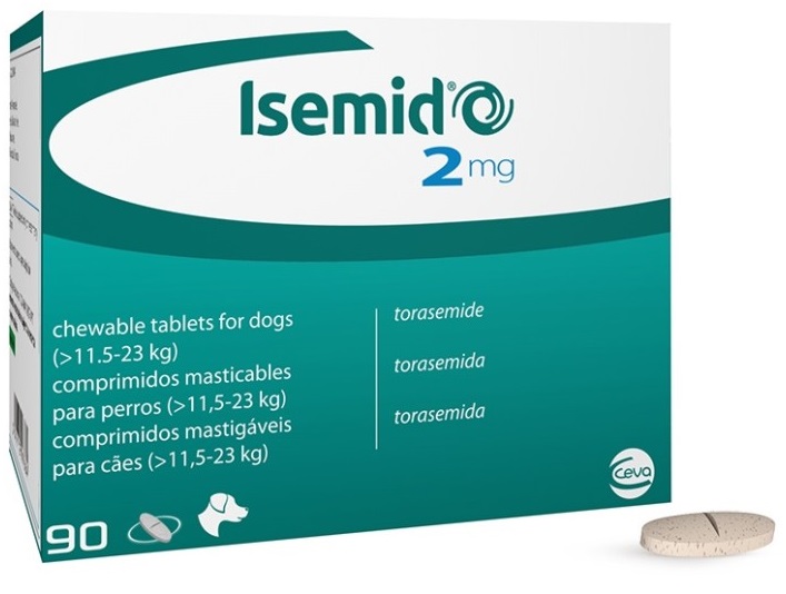 Isemid 2mg 11.5kg até 23kg 90 comp
