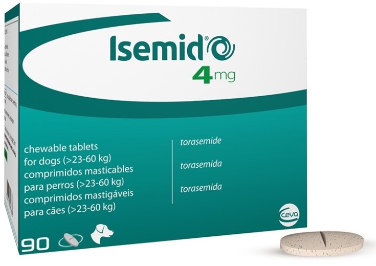 Isemid 4mg 23kg até 60kg 90comp