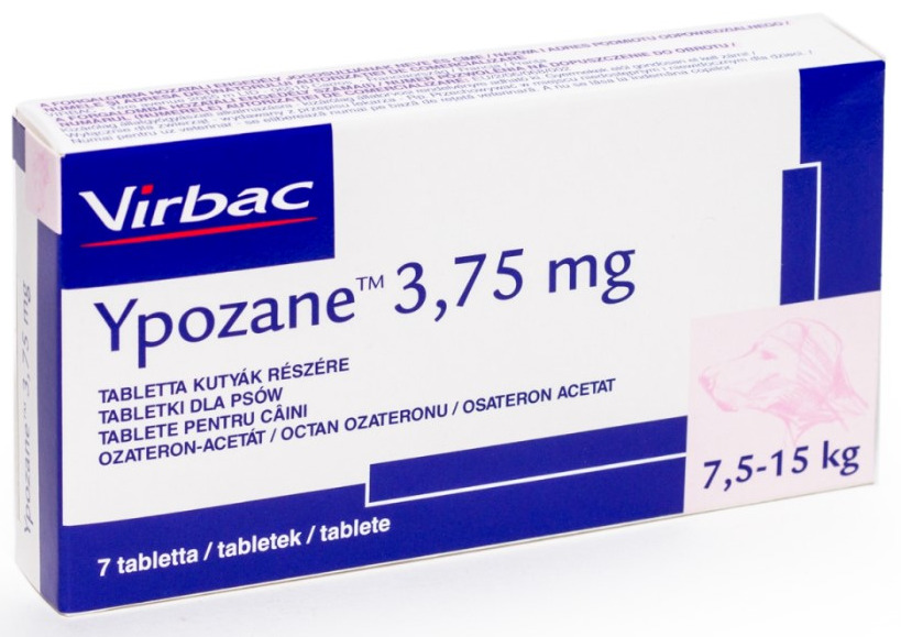 Ypozane 3.75MG 7.5-15KG 7CP