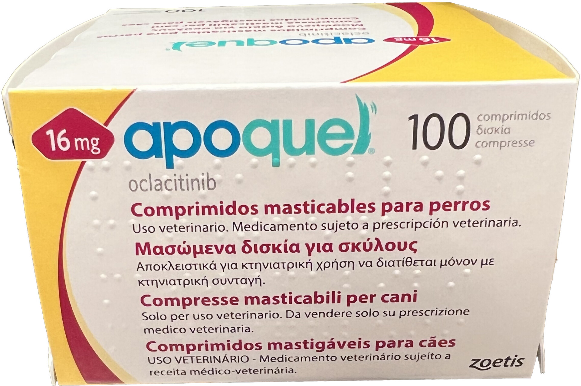 Apoquel Comp 16mg x 100 comp mastigáveis