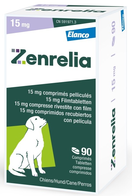 ZENRELIA TAB 15MG 90 COMPRIMIDOS