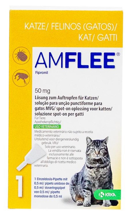 AMFLEE SPOT ON GATO 50MG 1PIP