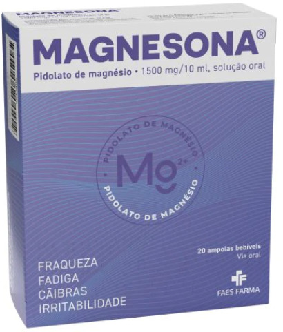 Magnesona, 1500 mg/10 mL x 20 sol oral amp