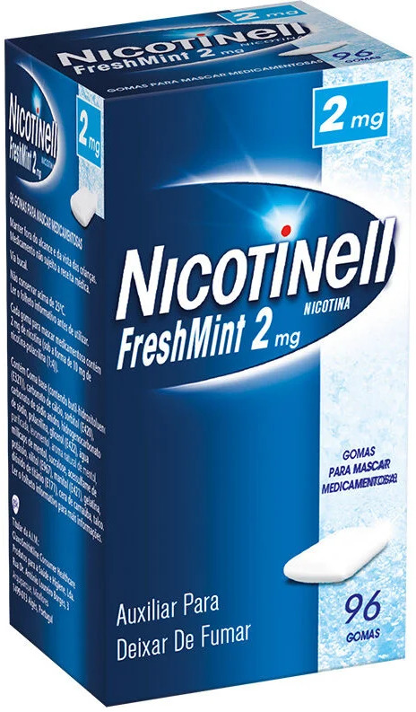 Nicotinell Freshmint 2mg Gomas 96un