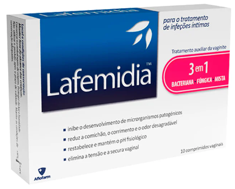 Lafemidia 3 Em 1 Comps Vaginais 10un