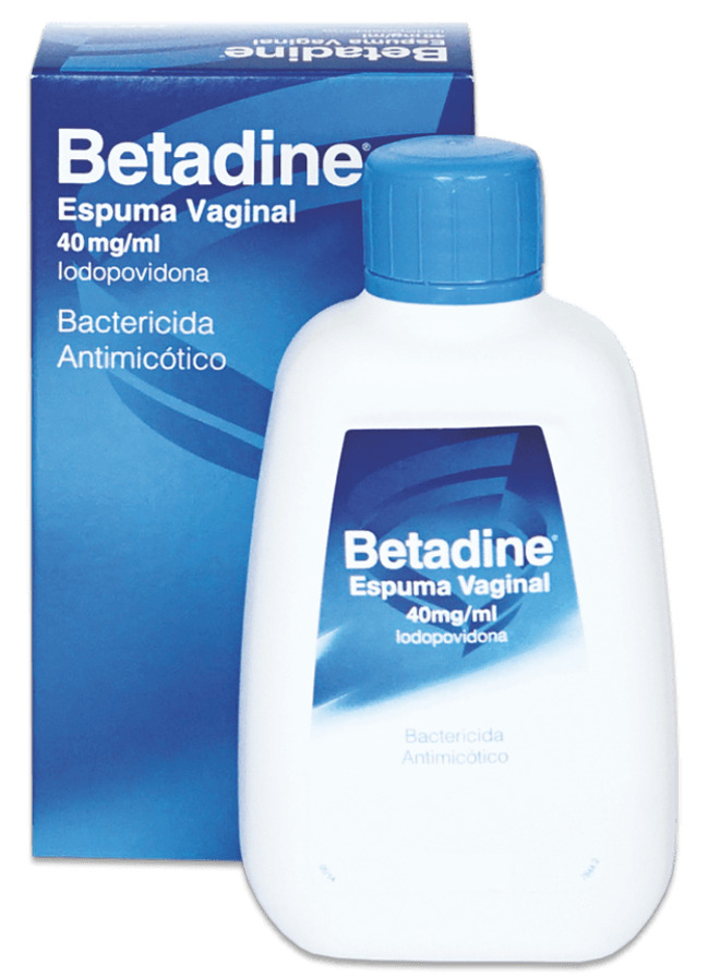 Betadine, 40 mg/mL-200 mL x 1 esp vag emb