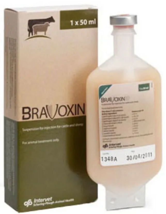BRAVOXIN 10 SUSPENSAO INJETAVEL 50 ML
