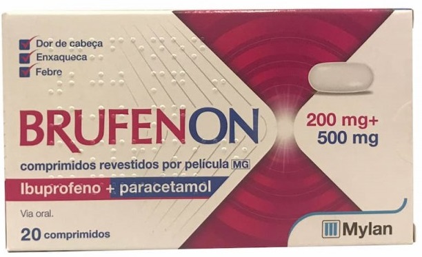 Brufenon 200mg + 500mg 20 comp