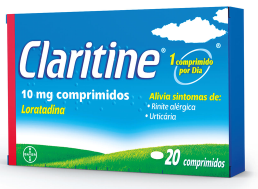 Claritine 10mg x 20 Comprimidos