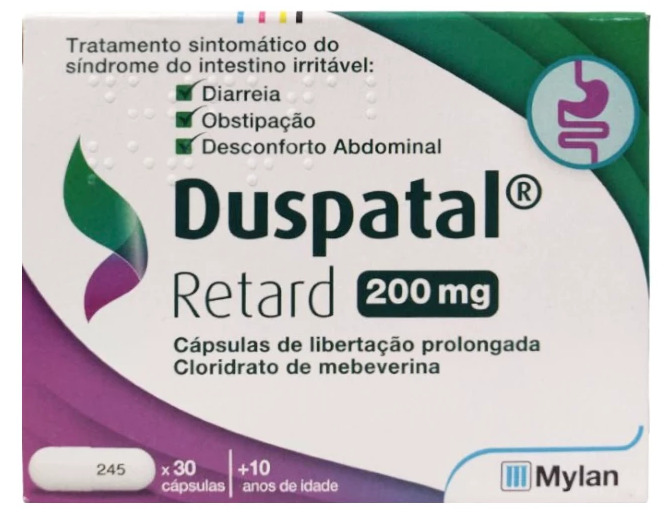 Duspatal Retard 200mg 30 Cápsulas
